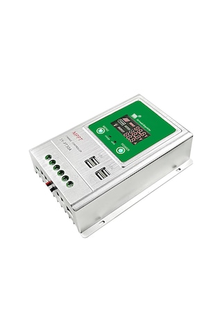 Powermaster Pm-pt30a 12v 24v 30a Mppt 4 Usb'li Dijital Otomatik Solar Güneş Enerjisi Şarj Regülatörü