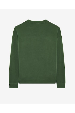 Skechers M Soft Touch Crew Neck Sweatshirt Erkek Haki Sweatshirt S242155-801 Haki
