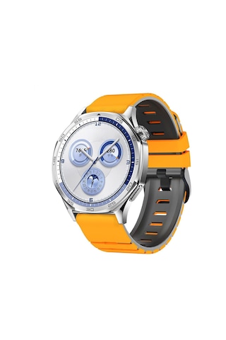 Huawei Watch Gt 6/5/4/3/2 Pro 46mm Ultimate Se Elite Kordon Double Soft Yumuşak Silikon Band Str-27