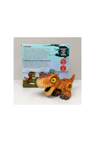 Sesli Ve Işıklı Hareketli T-rex Dinazor Oyuncağı Gerçekçi Dinozor Oyuncak 3+ Yaş
