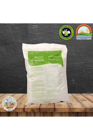 Bersol ® %100 Organik Solucan Gübresi 1 KG