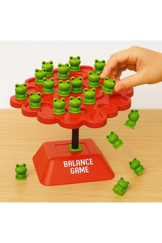 Frog Denge Oyunu Kurbağalı Eğitici Beceri Ve Denge Oyunu