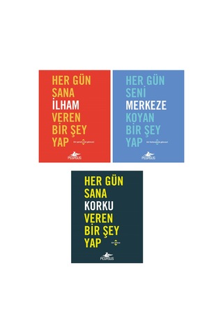 Her Gün Bir Şey Yap Serisi Takım Set (3 Kitap)
