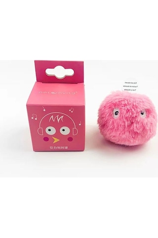 Sensörlü Peluş Kedi Oyuncağı 3 Farkı Ses Çıkaran Dokunmaya Duyarlı Eğlenceli Kedi Oyun Topu Pembe