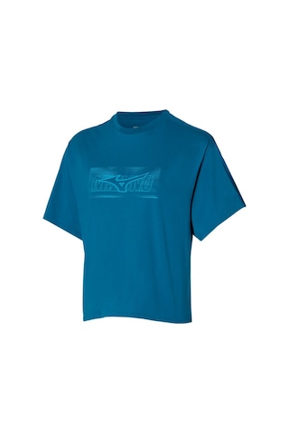 Athletics Graphic Kadın Tişört Mavi