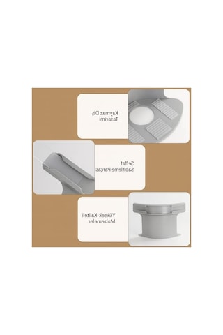Çarşaf Tutucu Aparat Seti 4 Lü - Dayanıklı Plastik, Kolay Kurulum, Tüm Yatak Boyutlarına Uygun Abanoz