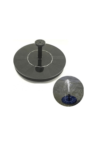 Bahçe Otomatik Güneş Yüzen Çeşme Şelalesi Siyah , Boyut:güneş Şelalesi