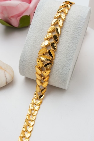 Latif Kuyumculuk 22 Ayar Altın Füzyon Döküm Kadın Bileklik Lkblk1218 Altın Sarı Altın