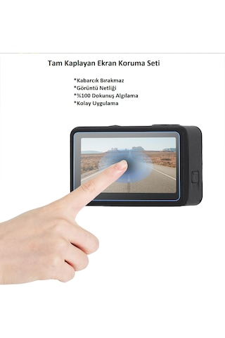 Dji OSMO Action 5 Pro Ekran Koruyucu 9H Şeffaf