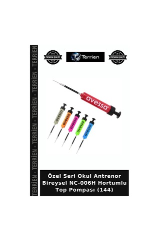 Özel Seri Okul Antrenor Bireysel Nc-006h Hortumlu Top Pompası 144