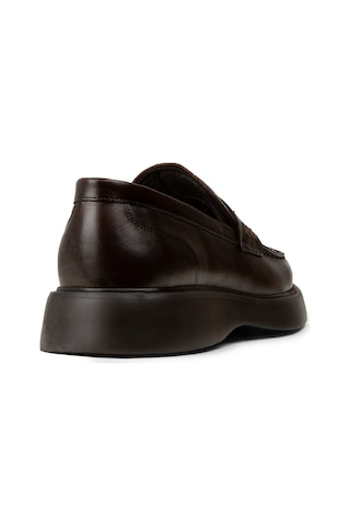 Deery Erkek Kahverengi Hakiki Deri Loafer Ayakkabı - F6683mkhvp01 Kahverengi