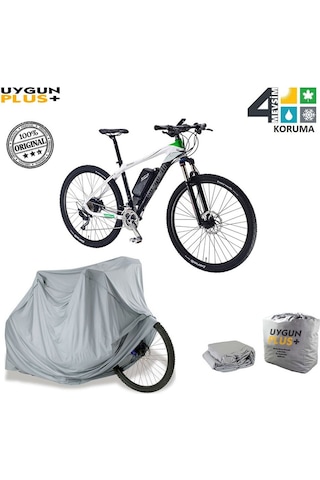 Bisiklet Koruyucu Branda Örtü Gri