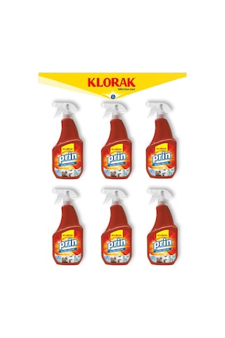 Nilprin Çok Amaçlı Temizleyici 750 Ml 6 Adet 6'lı Set