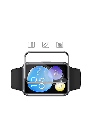 Huawei Watch Fit 2 Uyumlu Polymer Nano 0.5 Mm Watch Ekran Koruyuc