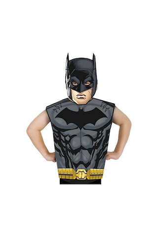 Dc Comics Batman Maskeli Kostüm 3-6 Yaş
