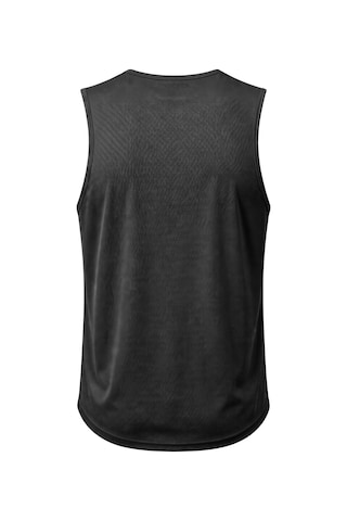 Genius Store Erkek Sıfır Kol Sporcu Atleti Ter Tutmayan Fitness Gym Tişörtü Sfr2026-mankensiz Siyah