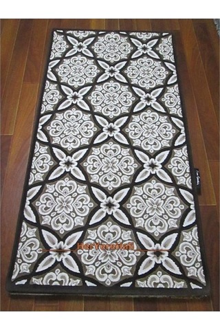 Serisonu Halı Bianco 5424bkahve 160x230 Cm