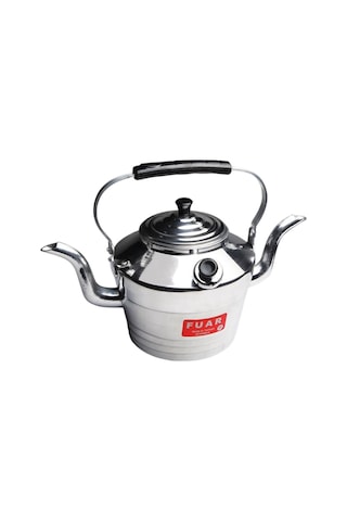Yek Outdoor N 20 Çift İbrikli Alüminyum Çaydanlık 2,5 Litre Gri