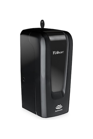 Sensörlü Sıvı Sabunluk Ve Dezenfektan Verici 1000ml, Fotoselli Otomatik Sabunluk F052s Siyah Siyah