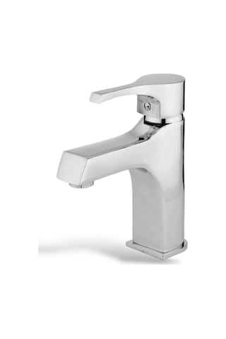 Sardıcı Lotus Sabit Lavabo Bataryası Aç - Kapa Lavabo Musluğu Krom