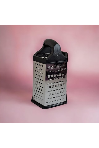 Kule Rende 6 Köşe 6 Fonksiyonlu Lüx Saplı Rende 22 Cm El Rendesi Peynir Sebze Patates Rende