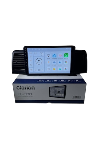 Toyota Corolla 2004-2007 Clarion 4-64 Tam Profesyonel Oem Multimedia 9"