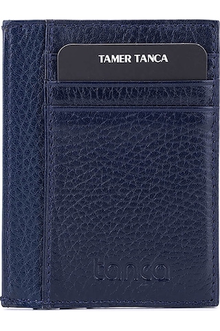 Tamer Tanca Erkek Hakiki Deri Lacivert Cüzdan 907 1092 Erk Czdn Sk25-26 Lacı Fltr Lacivert