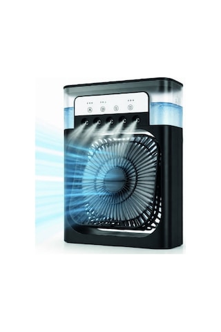 Shnstore Püskürtmeli Masaüstü Fan 5 Başlıklı Serinletici, 600 Ml Su Haznesi, 3 Kademe Fan, Type-c Bağlantı Shntknd0720