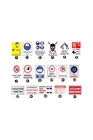 Lorex Pvc Uyarı Ikaz Levhaları