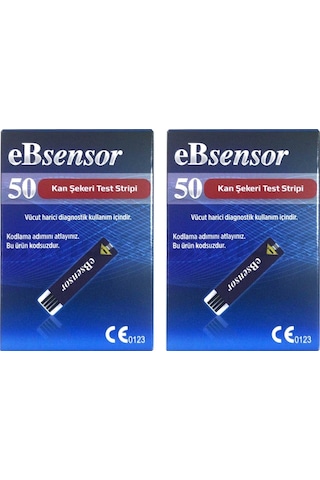 eBsensor Seker Olçüm Çubuğu Strip 2 x 50