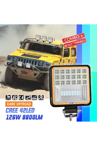 Off-Road Sis Lambası Çalısma Lambası 42 Power Led (507636319)