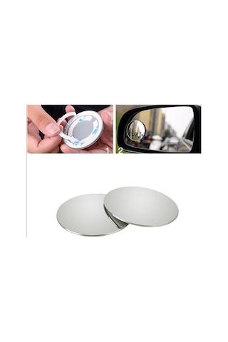 Oto Kör Nokta Aynası Gerçek Ayna Yuvarlak 50 Mm Oynar 2 Adet Dışbükey Ayıc107-1