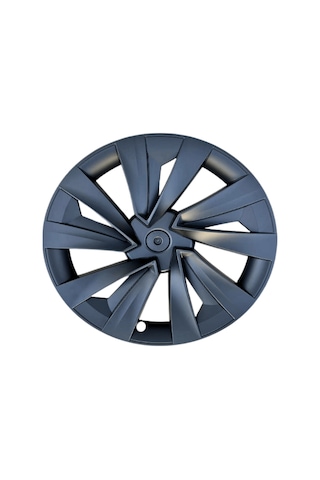Red Lion Parts Tesla Model Y Juniper 2025+ Uyumlu 19 İnç New Star / Cyber Stil Jant Kapağı Seti - Mat Siyah