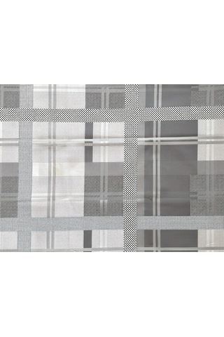 %100 Pamuk Yastık Kılıfı 50x70 Gri