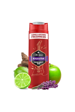 Old Spice Rockstar Erkek Duş Jeli ve Şampuan 400 ML