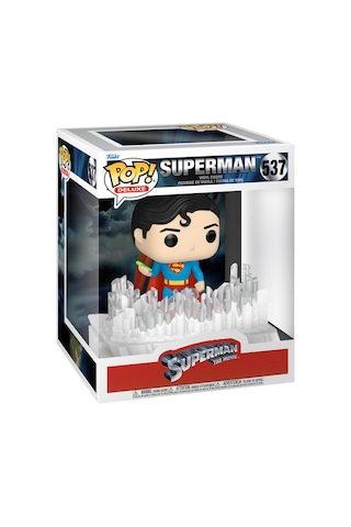 Funko Pop Dc Deluxe: Superman With Crystal 1978