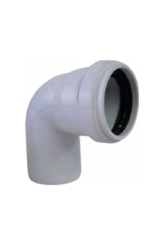 Fırat 50X90 Pvc Dirsek 50'lik 90 Derece Pimaş Atık Su Borusu Dönü