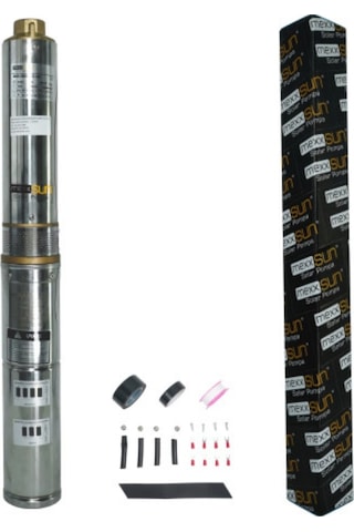 Mexxsun 1.5hp / 1100watt / 6 Kademe / 72 Volt Dc Solar Dalgıç Pompa