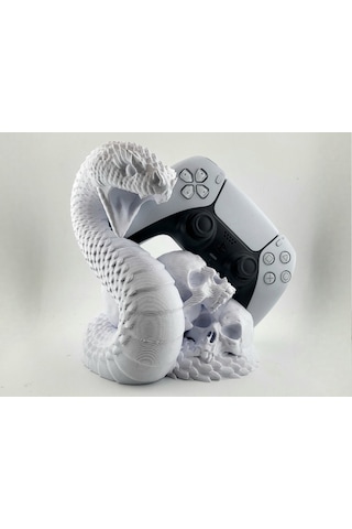 Controller Standı Ps5 Tutucu Yılan Ve Kafatası
