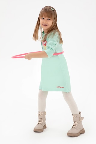 U.s. Polo Assn. Kız Çocuk Su Yeşili Elbise Triko 50297180-vr048 Su Yesılı Su Yeşili