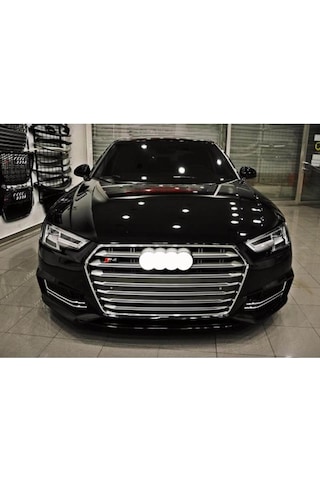 Audi A4 İçin Uyumlu S4 Ön Tampon Panjur Seti 2016-2019