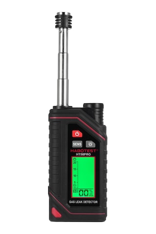 Habotest Ht58pro Şarj Edilebilir Doğal Gaz Dedektörü Siyah