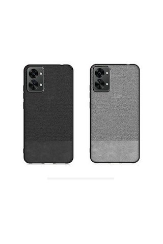 Microcase Oneplus Nord 2T Fabrik Serisi Kumas Ve Deri Desen Kilif 559233798