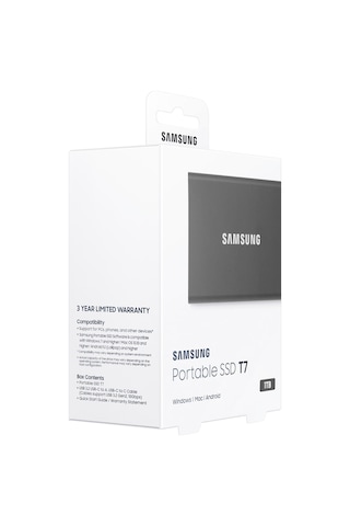 1tb Samsung Uyumlu Mu-pc1t0t/ww Taşınabilir Ssd T7 Usb3.2