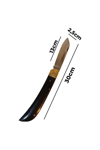 Sürmene Çoban Çakısı, Bağ, Kamp Büyük Boy 30cm Çok Renkli