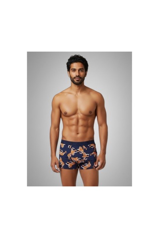 Harry Jons Erkek 6'lı Desenli Renkli Pamuklu Premium Paket Boxer Karışık2 Karışık2