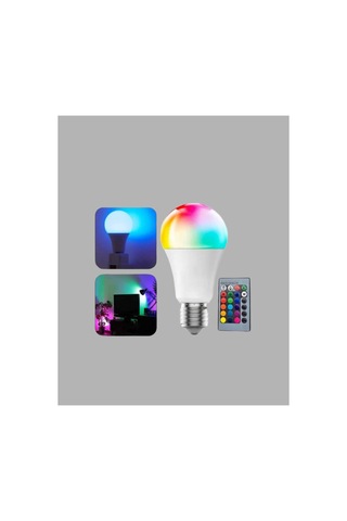 Rgb Uzaktan Kumandalı Led Ampul 16 Renk A Kalite 2025 Model Orijinal Mariposascrt Belirtilmemiş