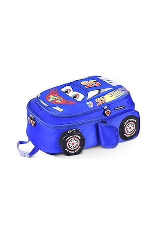 Swico Remado Karikatür Araba Modeli Ilkokul Çantası - Kırmızı