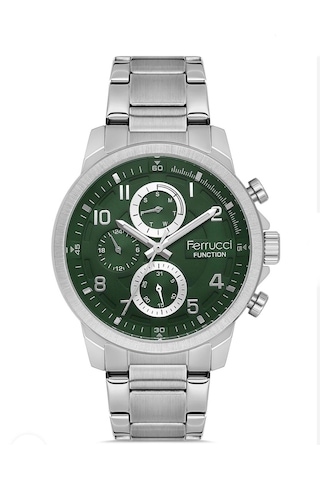 Ferrucci Fc 63345 Fonksiyonlu Çelik Kordon Trend Erkek Kol Saati