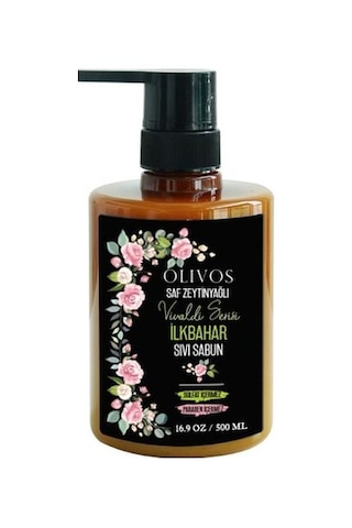 Olivos Zeytinyağlı Gül Kokulu Sıvı El Sabunu 500 ML